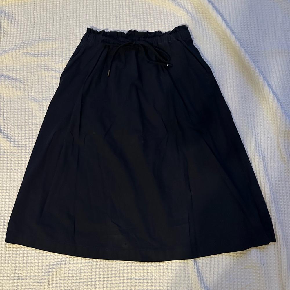 Banana Republic Navy Blue  Skirt - Picture 3 of 7